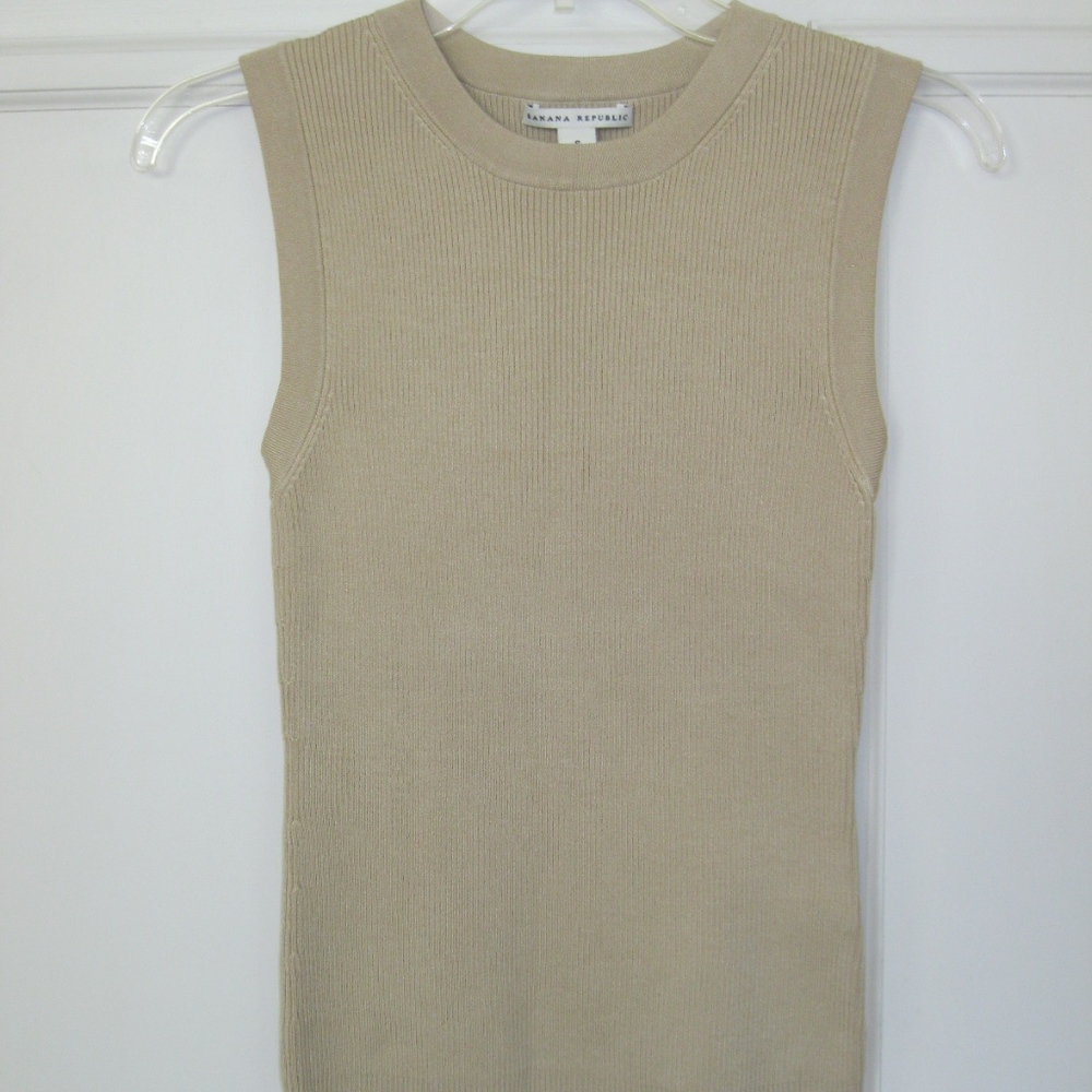 Banana Republic 2-pc. sweater set, vanilla, Sz S - Picture 2 of 5
